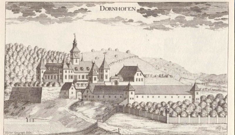Schloss Dornhofen historischer Stich